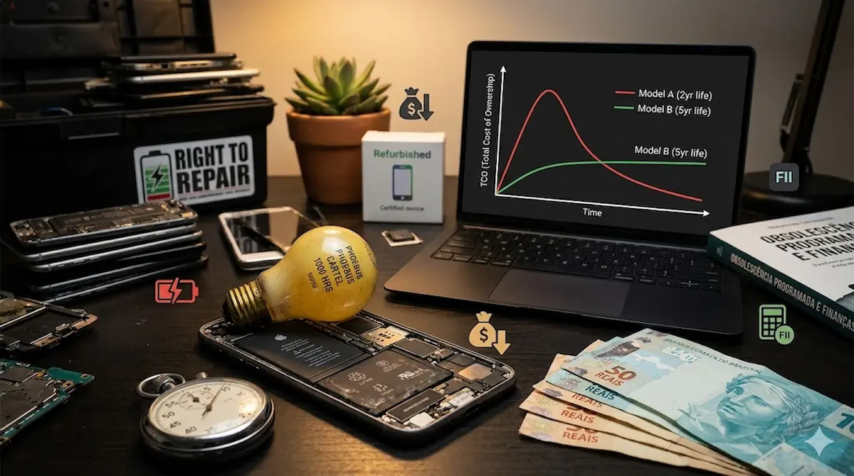 O Fantasma na Máquina: Obsolescência e seu Dinheiro 👻